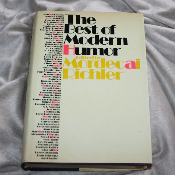 Vintage The best of modern humor book Richler